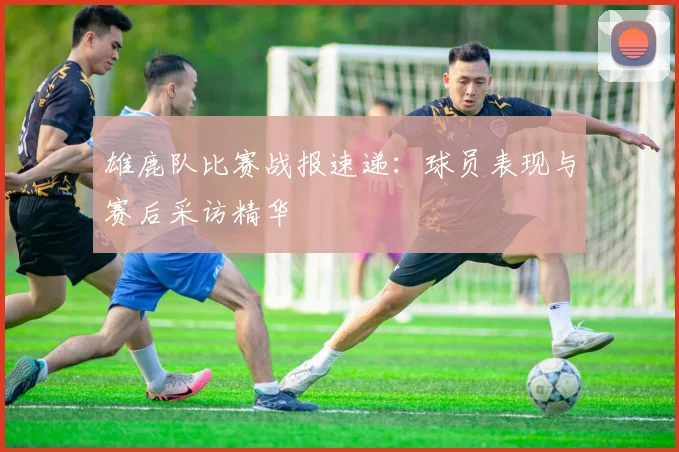 雄鹿队比赛战报速递:球员表现与赛后采访精华